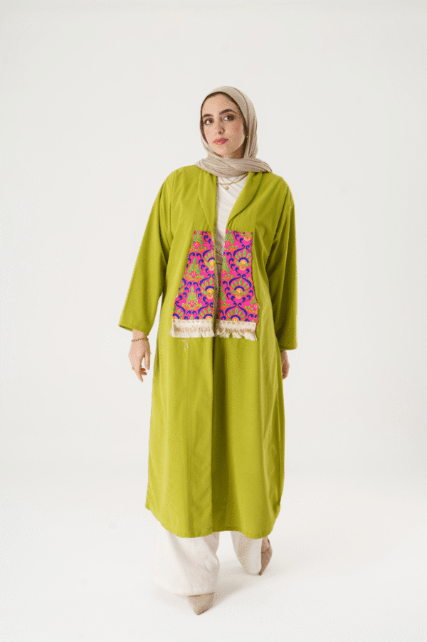 Kimono with colorful pockets - Image 16