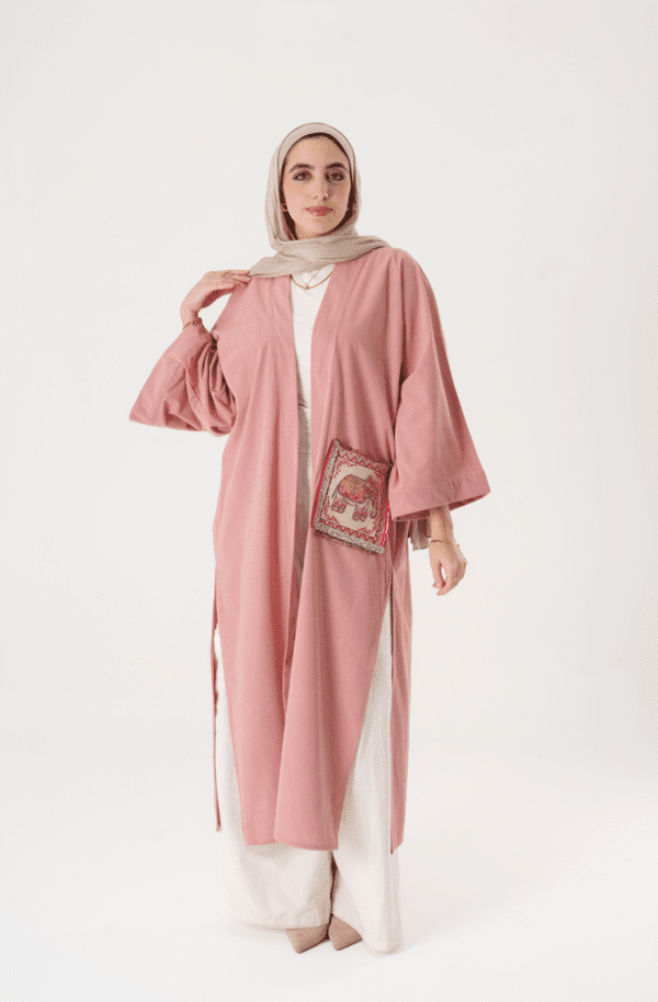 Kimono with colorful pockets - Image 7