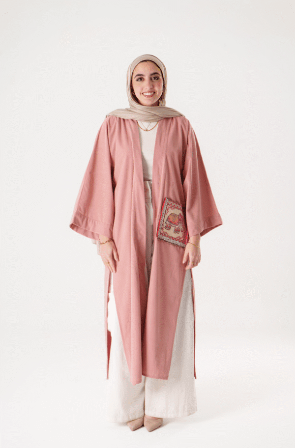 Kimono with colorful pockets - Image 8
