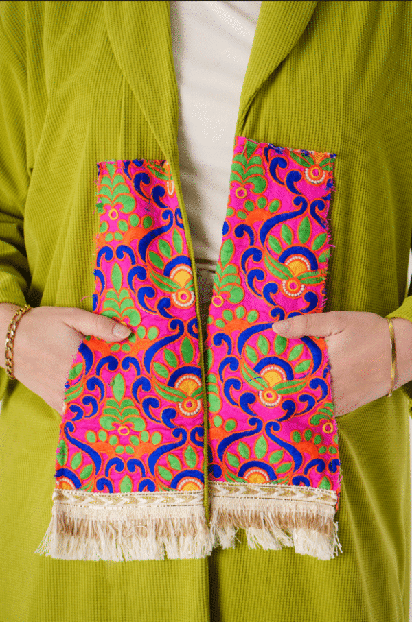 Kimono with colorful pockets - Image 19