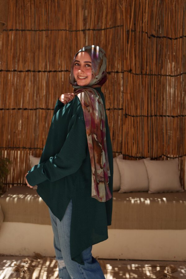 High-Low Oversized Shirt - Image 13