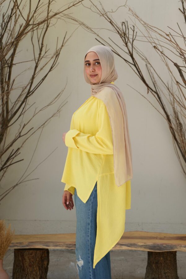 High-Low Oversized Shirt - Image 8