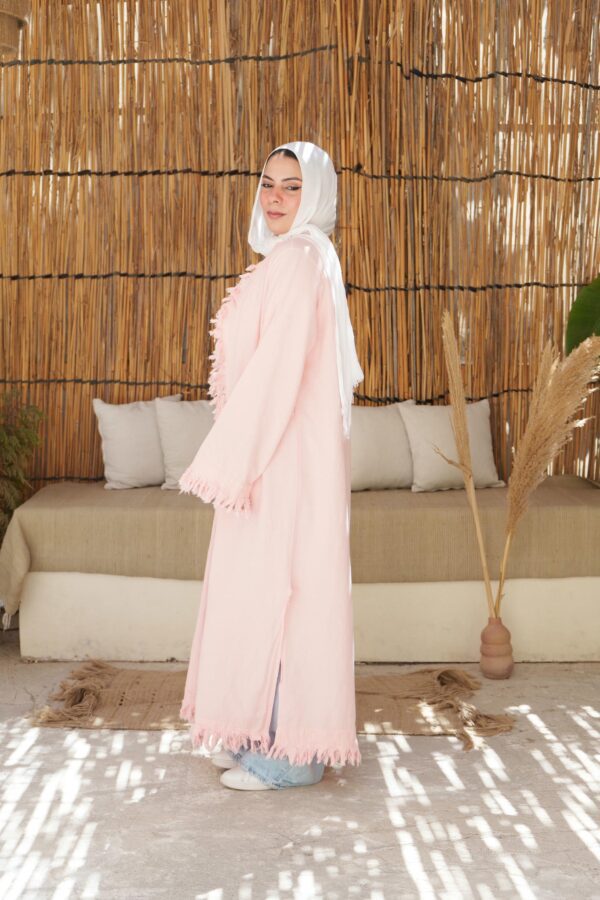 Long Cardigan with Tassels - Image 3