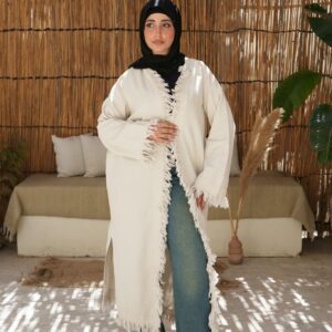 Long Cardigan with Tassels