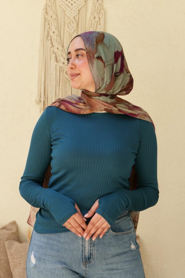 Basic shirt with long seleeves - Image 2