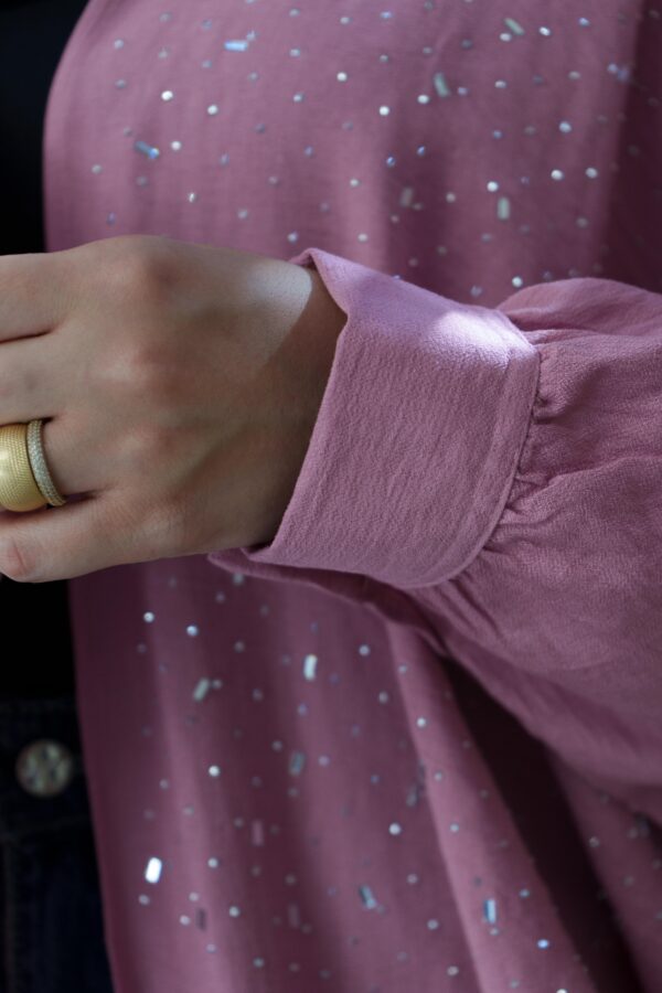 Long Cardigan with strass - Image 11